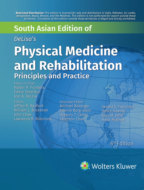 Delisa's Physical Medicine and Rehabilitation: Principles and Practice, 6th South Asian ed - Retail Maharaj