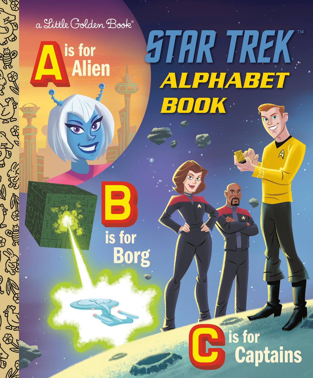 Star Trek Alphabet Book (Star Trek) - Retail Maharaj