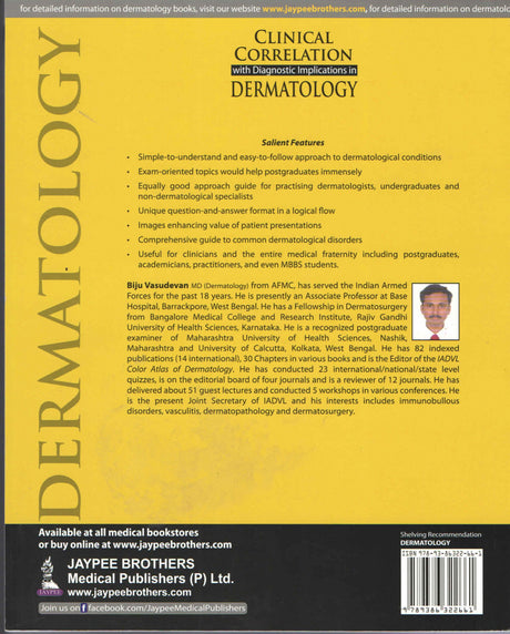 Clinical Correlation with Diagnostic Implications in Dermatology - Retail Maharaj