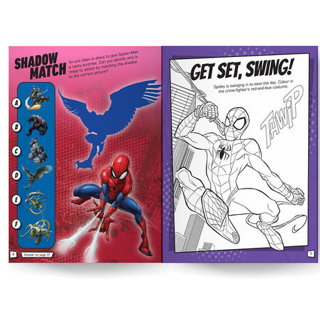 Marvel Spider-Man 1001 Stickers Book | Many Activities with Marvel Stickers for Kids - Retail Maharaj
