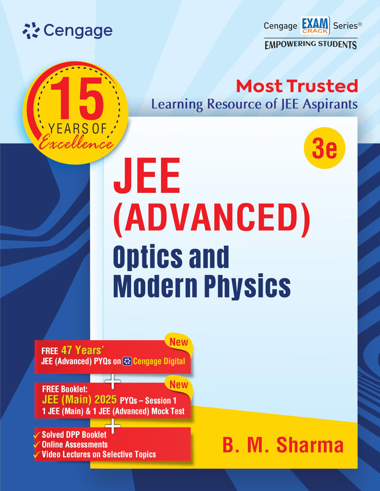 Cengage JEE Advanced Optics and Modern Physics with Free Online Assessments & Digital Content - Retail Maharaj
