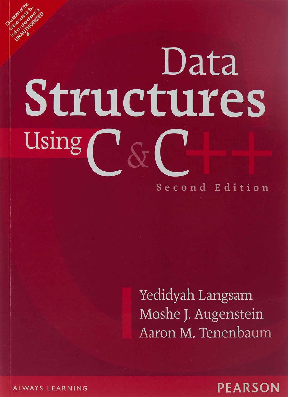 Data Structures Using C and C++ 2e - Retail Maharaj