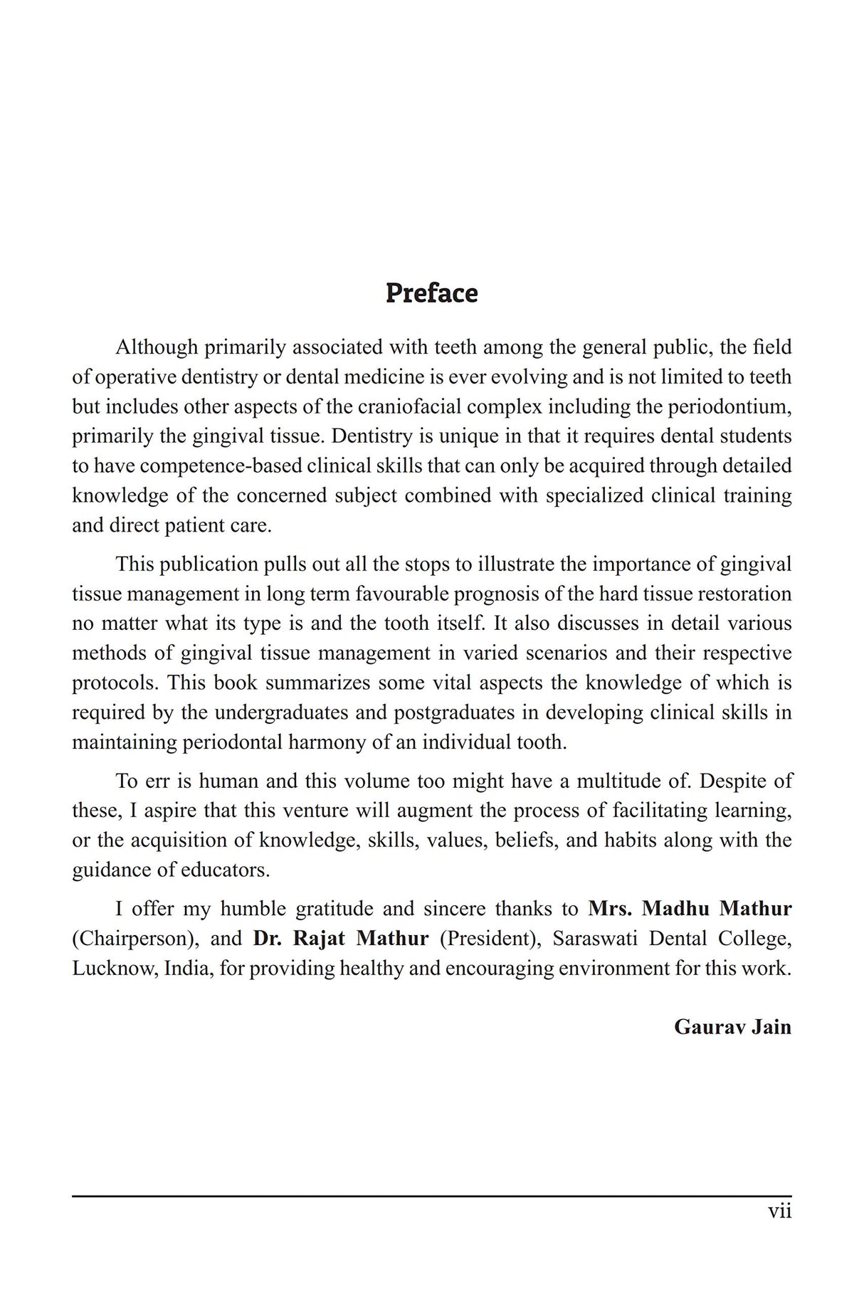 Gingival Tissue Management: Emphasis on Operative and Prosthodontic Aspect, Dec 2019, Operative Dentistry Books - Retail Maharaj
