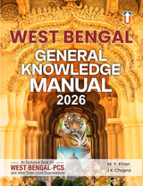 West Bengal General Knowledge Manual 2026 by J.K. Chopra | For Revised & Updated GK Book for WBPSC, State PCS, WBSSC, Banking, Railways & All Competitive Exams - Retail Maharaj