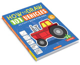 How to Draw: 101 Vehicles | Step-by-Step Drawing Activity Book for Kids | Ages 5+ | Boost Creativity & Motor Skills with Cars, Trucks & More - Retail Maharaj