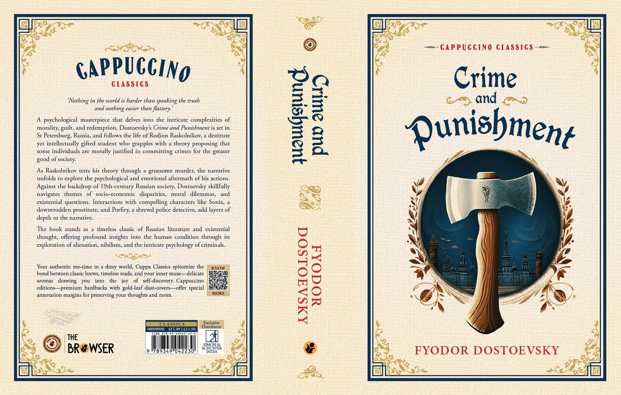 Crime and Punishment (Cappuccino Classics) - Retail Maharaj
