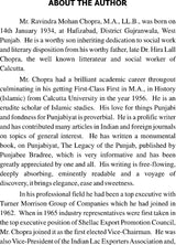 THE PUNJAB AND BENGAL - Retail Maharaj
