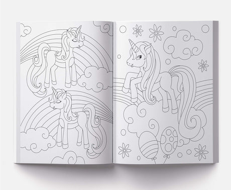 101 Unicorn Colouring Book: Fun Activity Colouring Book For Children - Retail Maharaj