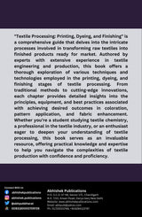 Textile Processing Printing Dyeing Finishing - Retail Maharaj