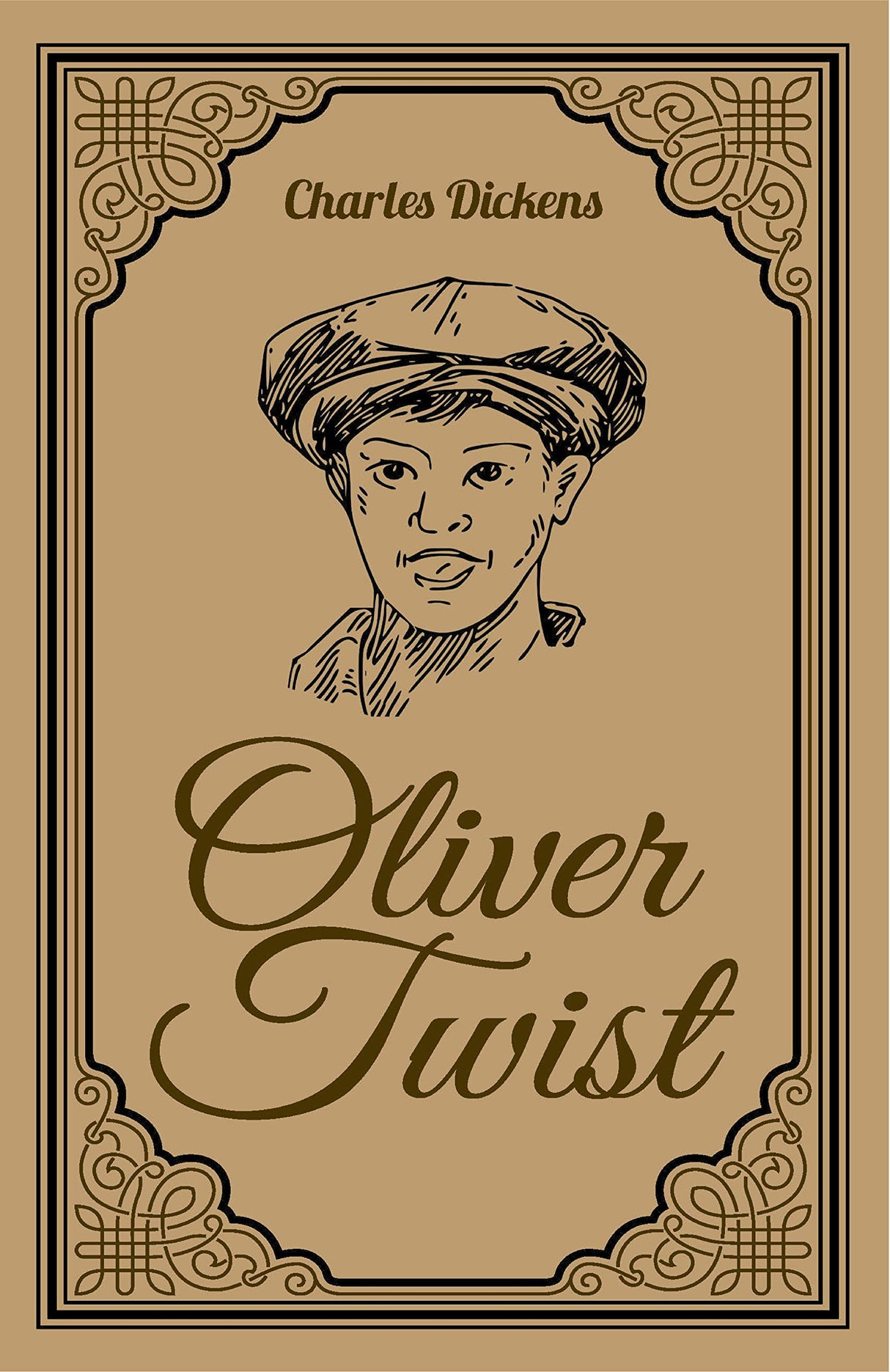 Oliver Twist Charles Dickens Classic Novel, (Coming of Age, Orphan, Required Literature), Ribbon Page Marker, Perfect for Gifting - Retail Maharaj