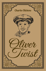 Oliver Twist Charles Dickens Classic Novel, (Coming of Age, Orphan, Required Literature), Ribbon Page Marker, Perfect for Gifting - Retail Maharaj