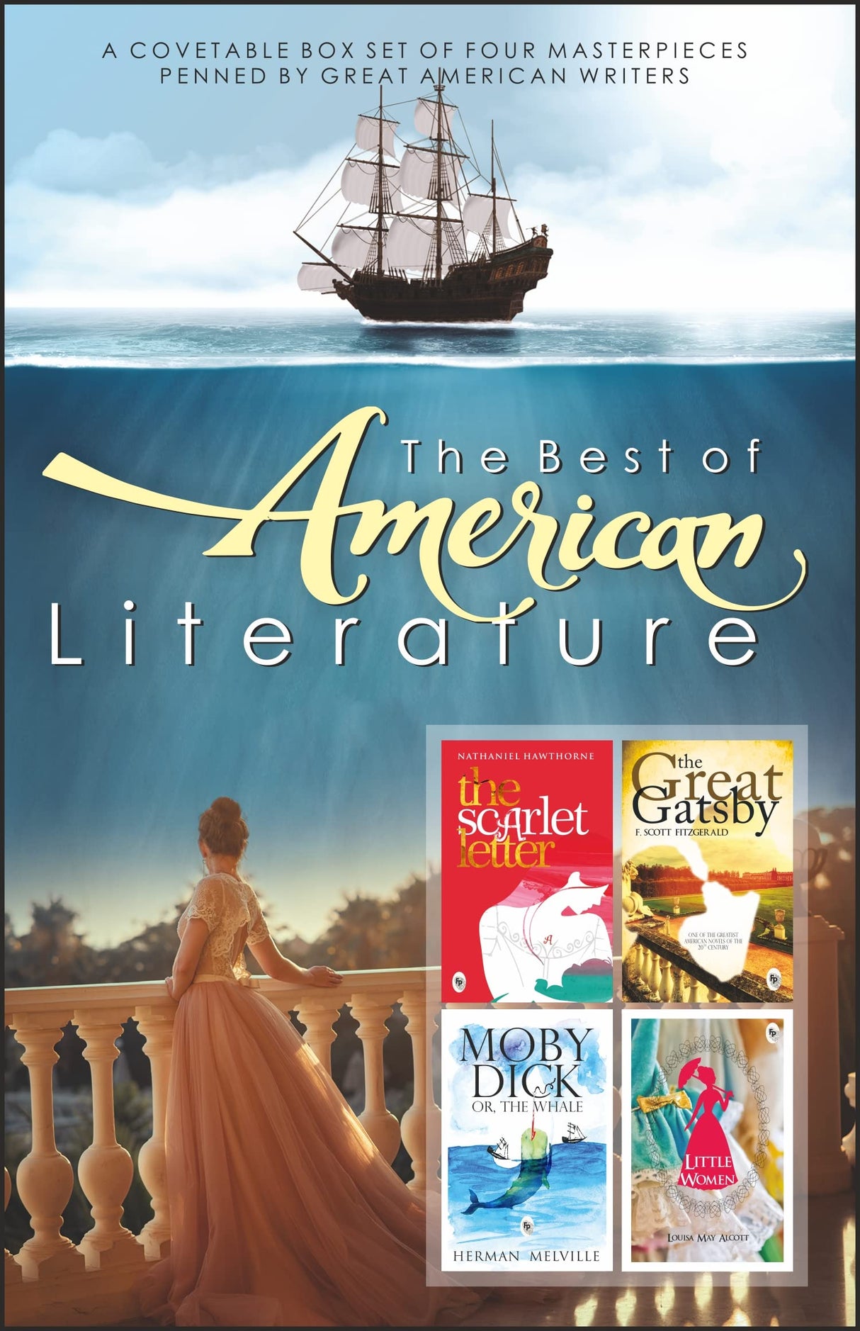 The Best of American Literature (Box-Set of 4 Books) - Retail Maharaj
