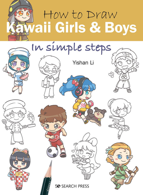 How to Draw: Kawaii Girls and Boys - Retail Maharaj