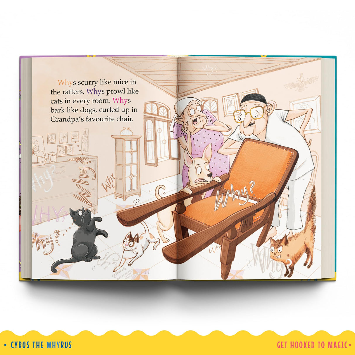 Get Hooked to Magic: A 4 in 1 Gorgeously Illustrated Book | Giftable Hardback Edition | Ages 5+ - Retail Maharaj