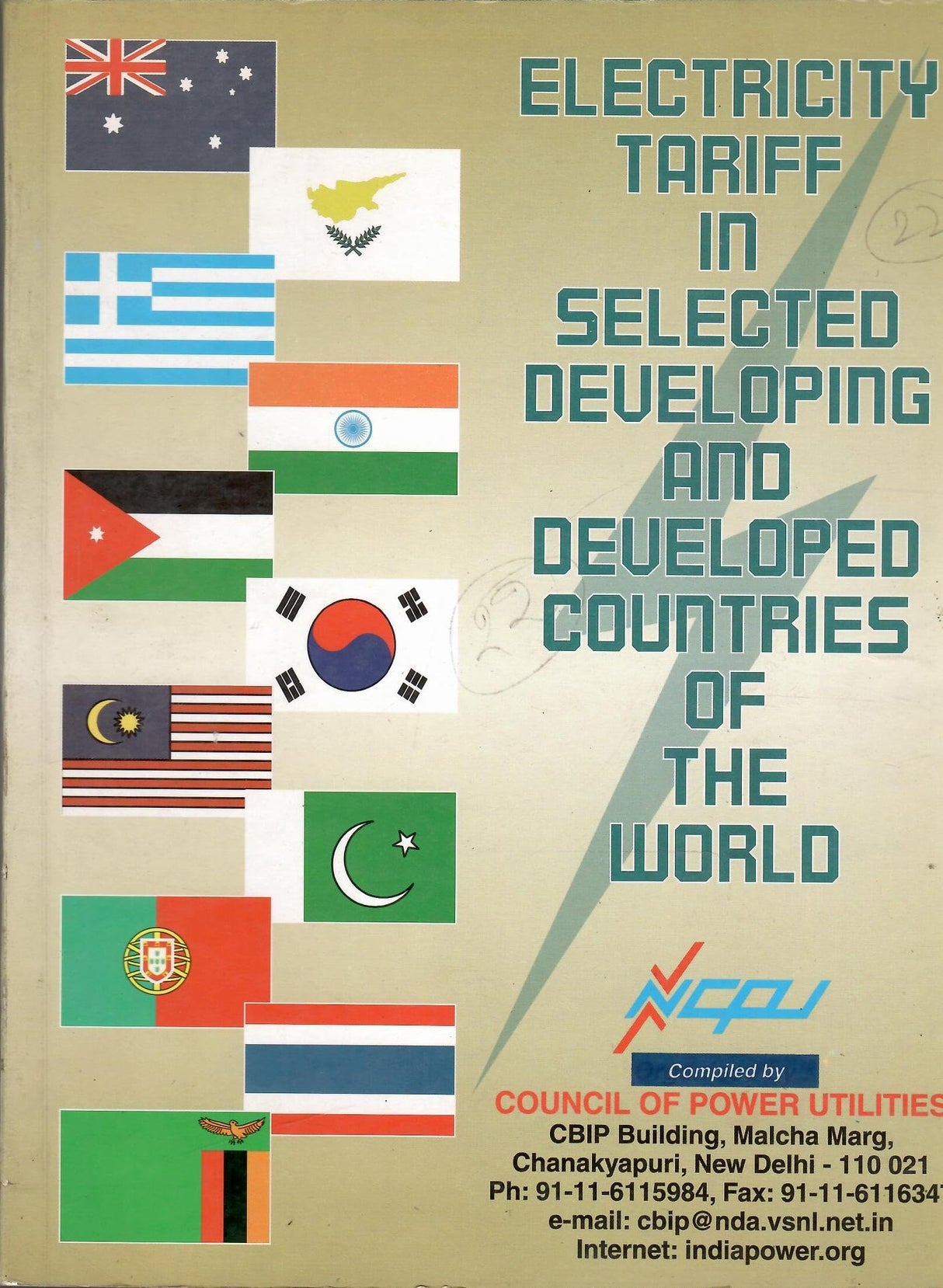 Electricity Tariff In Selected Developing And Developed Countries Of The World ( Price is Including Packging & Delivering Charges )