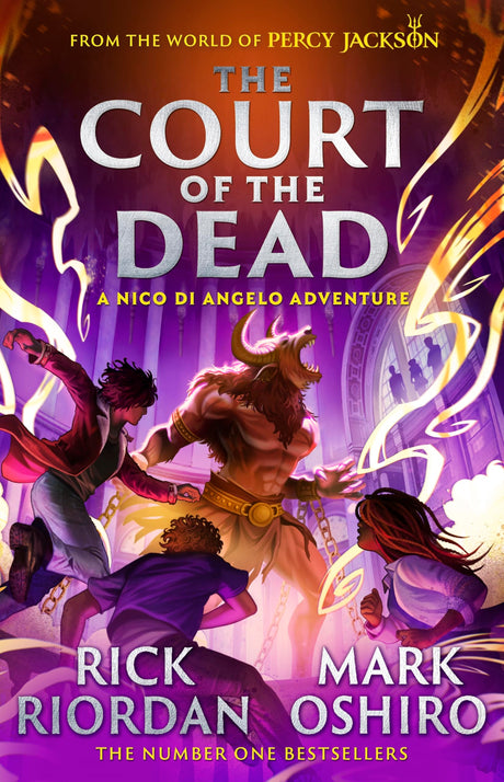 From the World of Percy Jackson: The Court of the Dead (The Nico Di Angelo Adventures) - Retail Maharaj