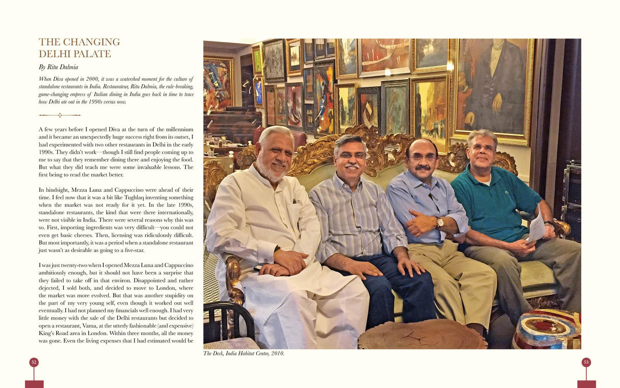 Table For Four: Delhi's Dining Legacy (English) - Retail Maharaj