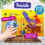 Hello Friend Books Fun With Animals - Cloth Book for Early Learning and Interactive Education - Retail Maharaj
