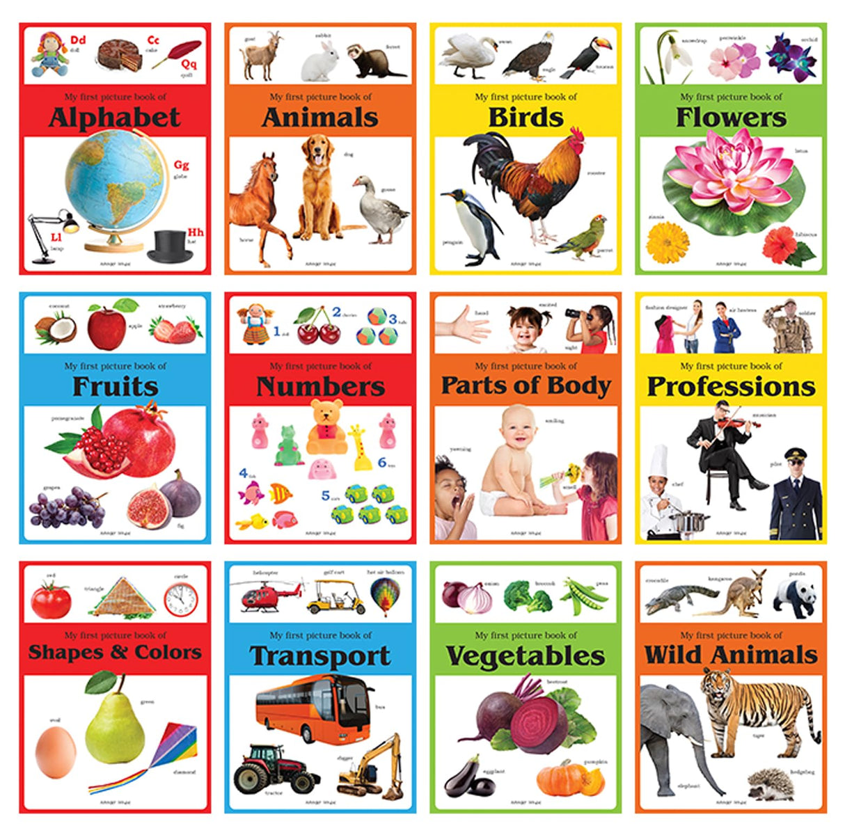My First Picture Books Collection (Pack of 12 Picture Books) - Retail Maharaj