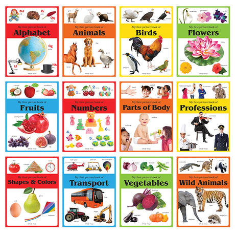 My First Picture Books Collection (Pack of 12 Picture Books) - Retail Maharaj