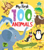 Booktopus Board Book - My First 100 Animals - Early Learning Books for Kids - Picture Books for Baby 4+ Years (My First 100 Board Book) - Retail Maharaj