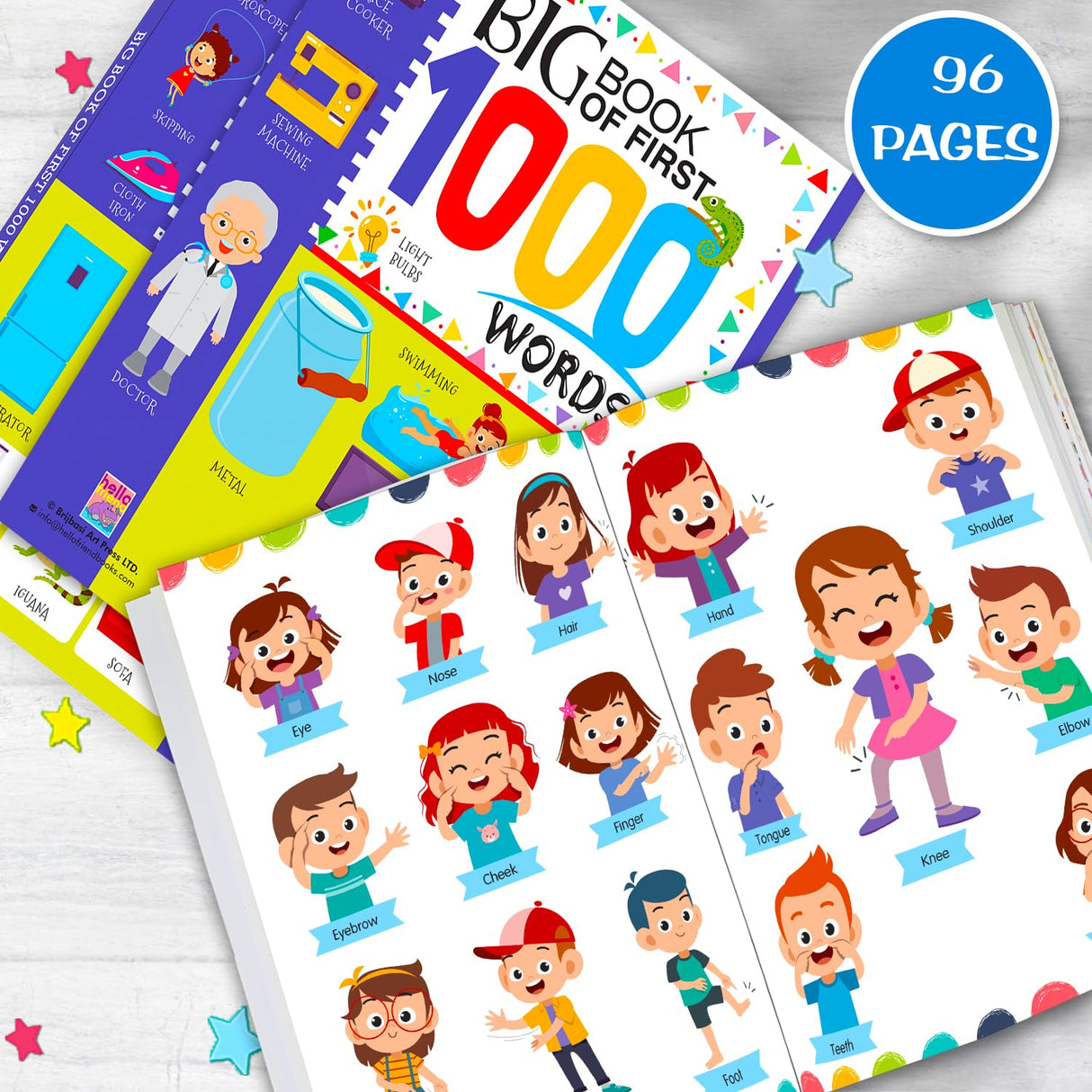 Hello Friends Books BIG Book of First 1000 Words - HPD-002 - Retail Maharaj