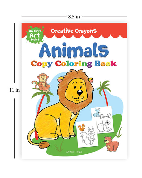 Colouring Books Super Set: Pack of 6 Crayon Copy Colour Books for Kids: Creative Crayons Series - A Pack Of 6 Crayon Copy Colour Books - Retail Maharaj