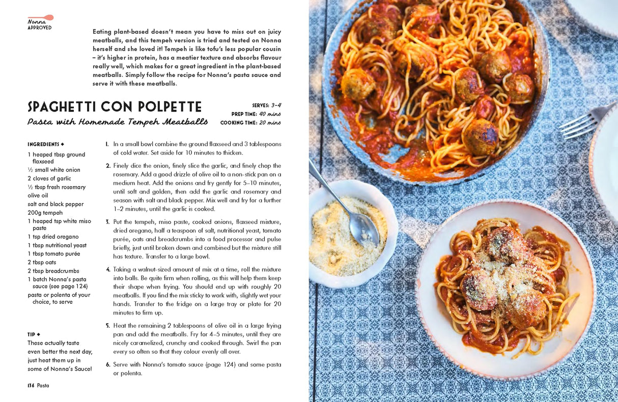 Cooking with Nonna: Classic Italian recipes with a plant-based twist - Retail Maharaj