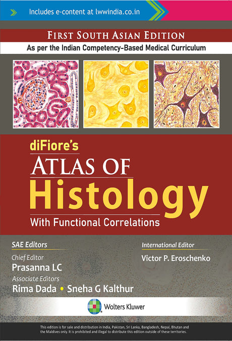 diFiore’s Atlas of Histology with Functional Correlations, 1st South Asian ed - Retail Maharaj