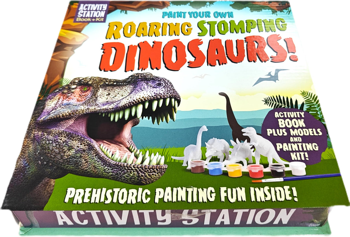Paint Your Own Roaring Stomping Dinosaurs! - Retail Maharaj