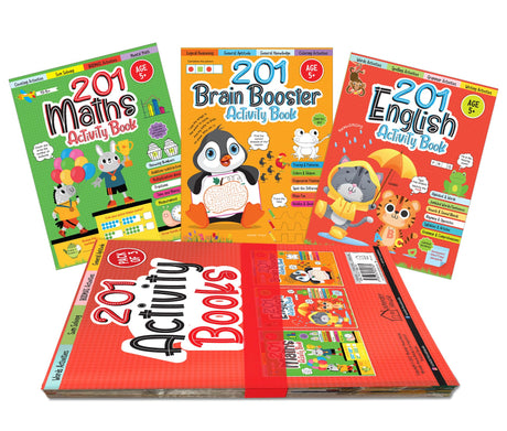 201 Activity Books (Pack of 3 books) - Retail Maharaj