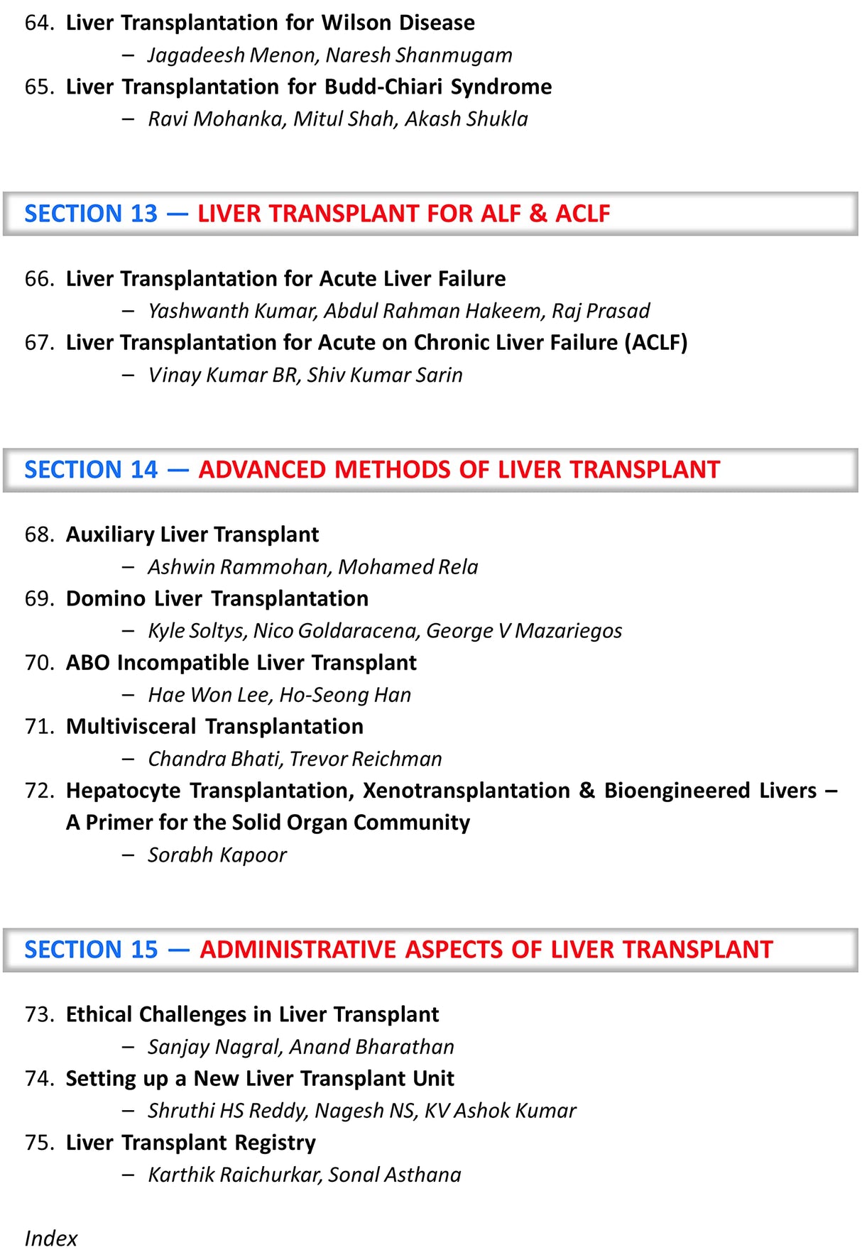 Liver Transplantation - Retail Maharaj