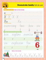 Super Handwriting Book 1 | Early Learning Handwriting Practice for Kids Ages 3-5 | 64 Pages of Alphabet Tracing, Word and Sentence Formation | Fun, Innovative Workbook to Build Writing Confidence and Motor Skills - Retail Maharaj