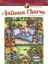 Creative Haven Autumn Charm Coloring Book - Retail Maharaj