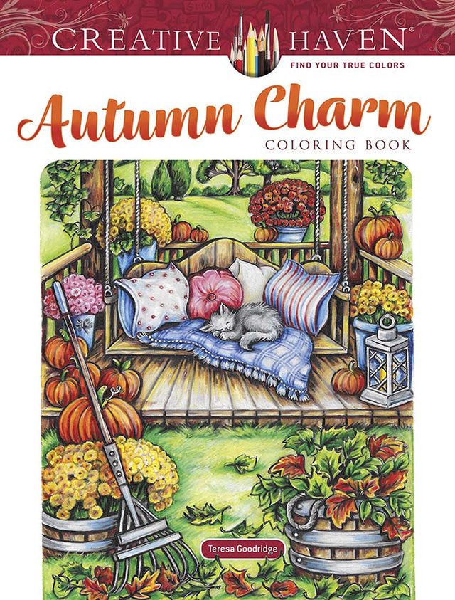 Creative Haven Autumn Charm Coloring Book - Retail Maharaj