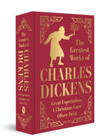 Greatest Works of Charles Dickens Vol 1 Great Expectations A Christmas Carol Oliver Twist (Deluxe Hardbound Edition) - Retail Maharaj