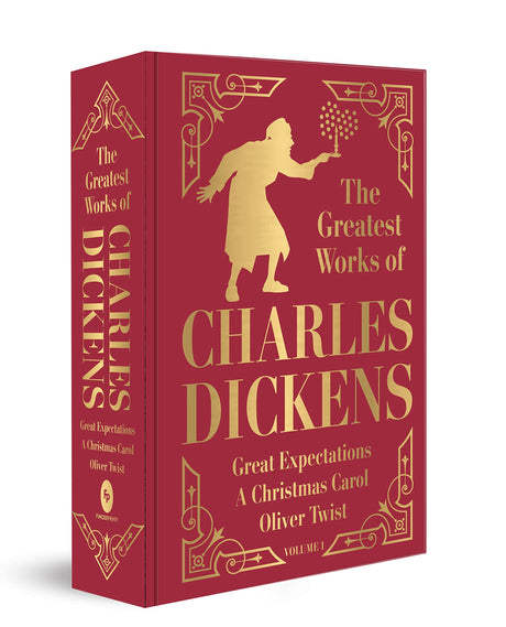 Greatest Works of Charles Dickens Vol 1 Great Expectations A Christmas Carol Oliver Twist (Deluxe Hardbound Edition) - Retail Maharaj