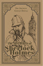 The Adventures of Sherlock Holmes; Sir Arthur Conan Doyle Classic Novel, (Mystery, Crime Solving), Ribbon Page Marker, Perfect for Gifting - Retail Maharaj