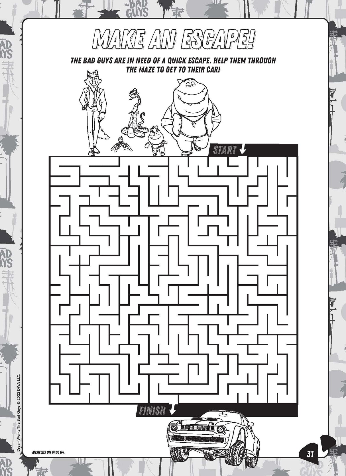 The Bad Guys Movie Ultimate Activity Book - Retail Maharaj
