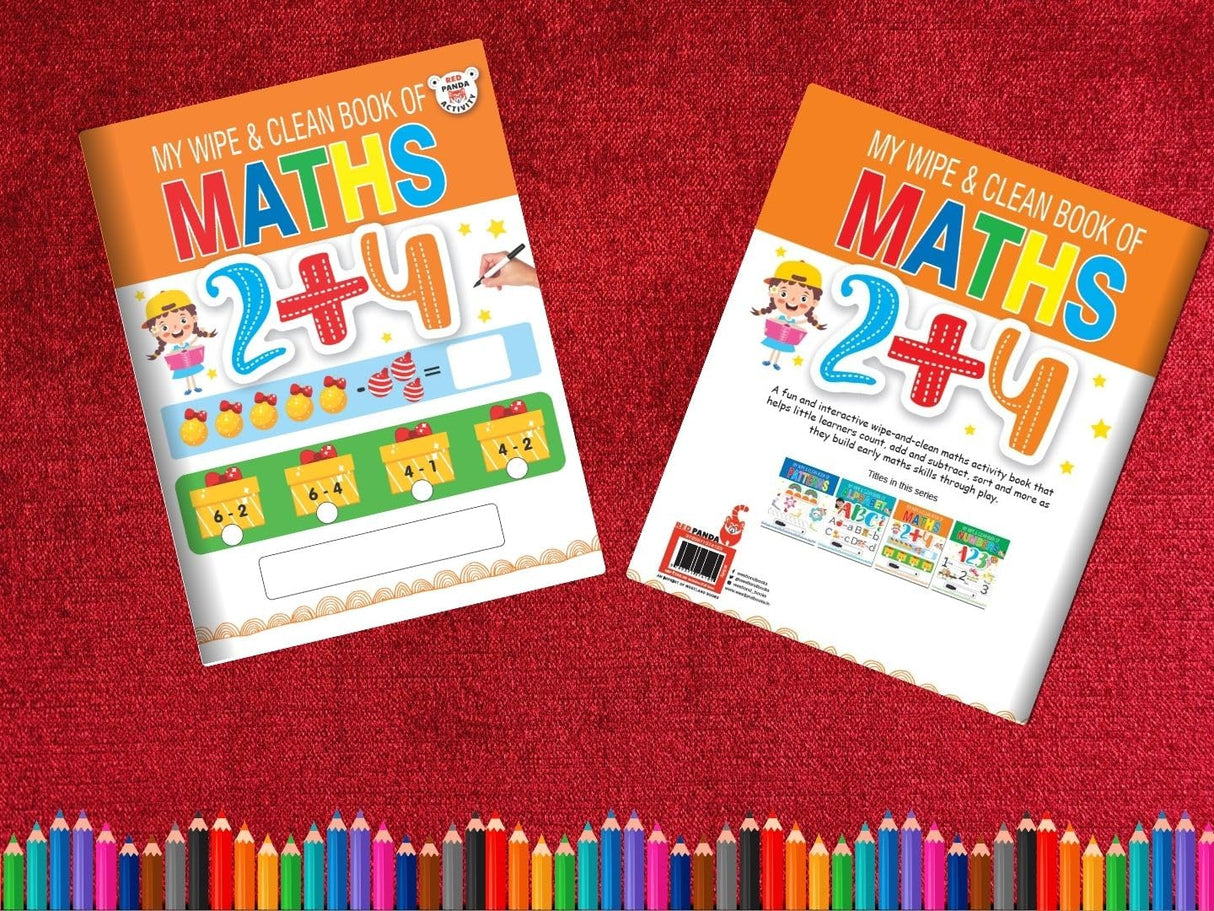 My Wipe & Clean Book of Maths - Retail Maharaj