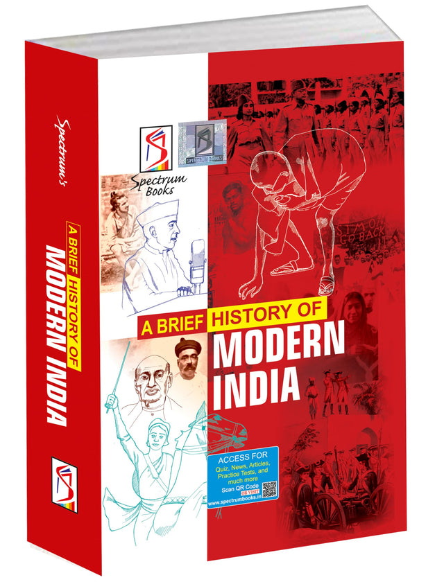 A Brief History of Modern India | Spectrum | UPSC | Civil Services Exam - 2025 (Revised and Enlarged Edition) | - Retail Maharaj