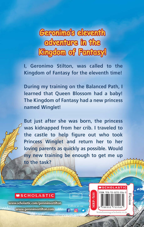 GERONIMO STILTON AND THE KINGDOM OF FANTASY #11: THE GUARDIAN OF THE REALMFANTASY - Retail Maharaj