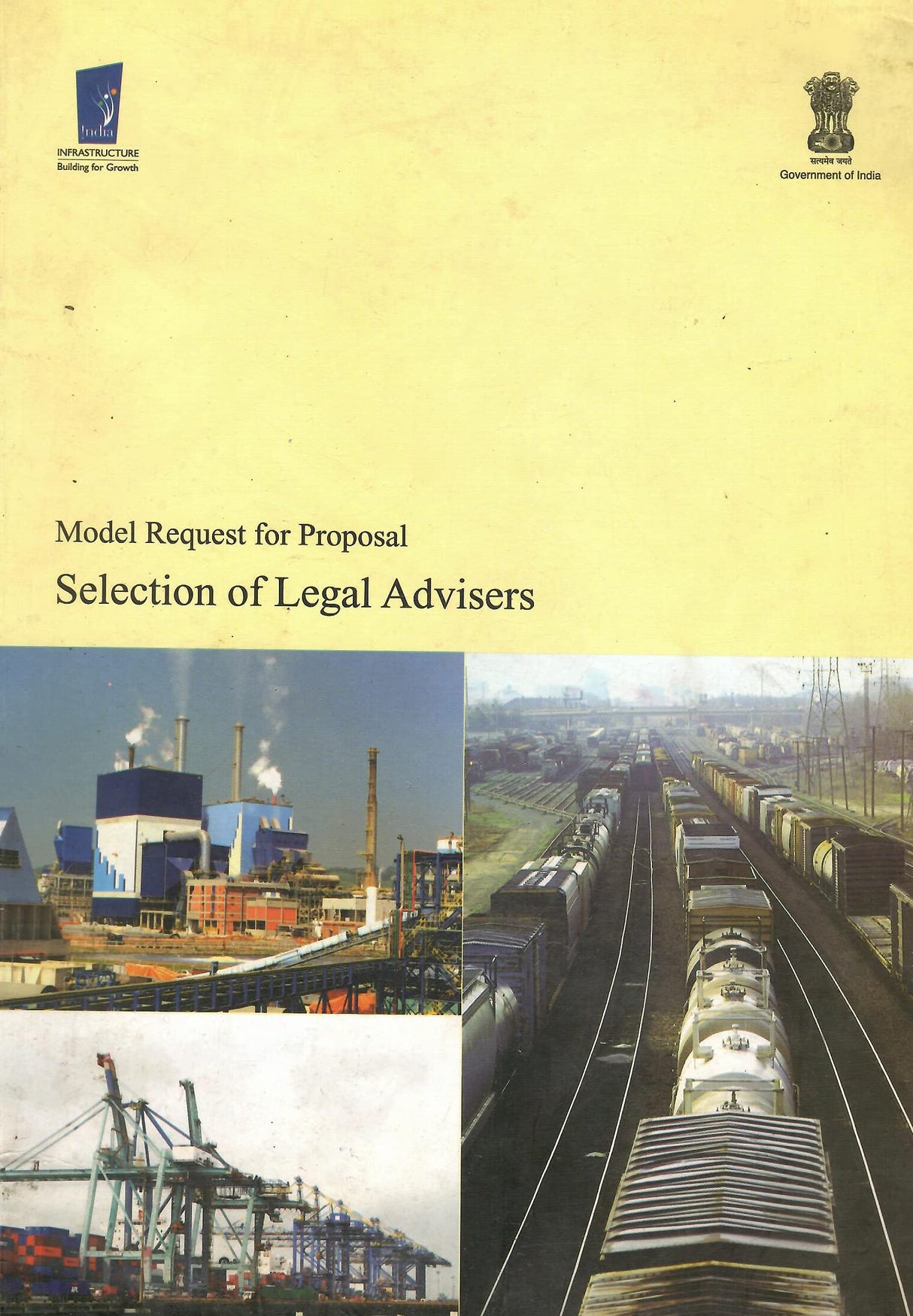 Model Request for Proposal (RFP) Selection of Legal Advisers [Paperback] Planning Commission and Govt. of India