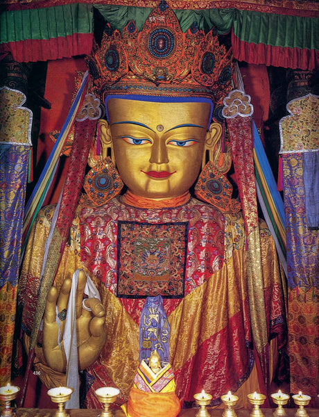 Buddhist Ritual Art of Tibet: A Handbook on Ceremonial Objects and Ritual Furnishings in the Tibetan Temple - Retail Maharaj