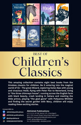 Best of Children's Classics (Set of 8 Books) - Gift Set for Kids - Peter Pan, Heidi, The Wonderful Wizard of OZ, The Railway Children, Black Beauty, Pollyanna, The Secret Garden, The Little Prince - Retail Maharaj