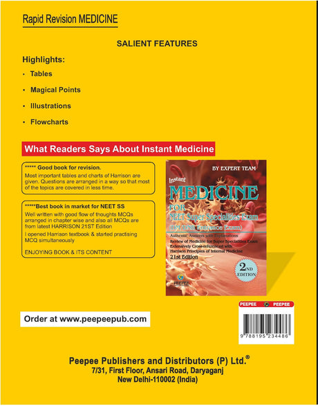 Rapid Revision Medicine for NEET SS Exam - Retail Maharaj