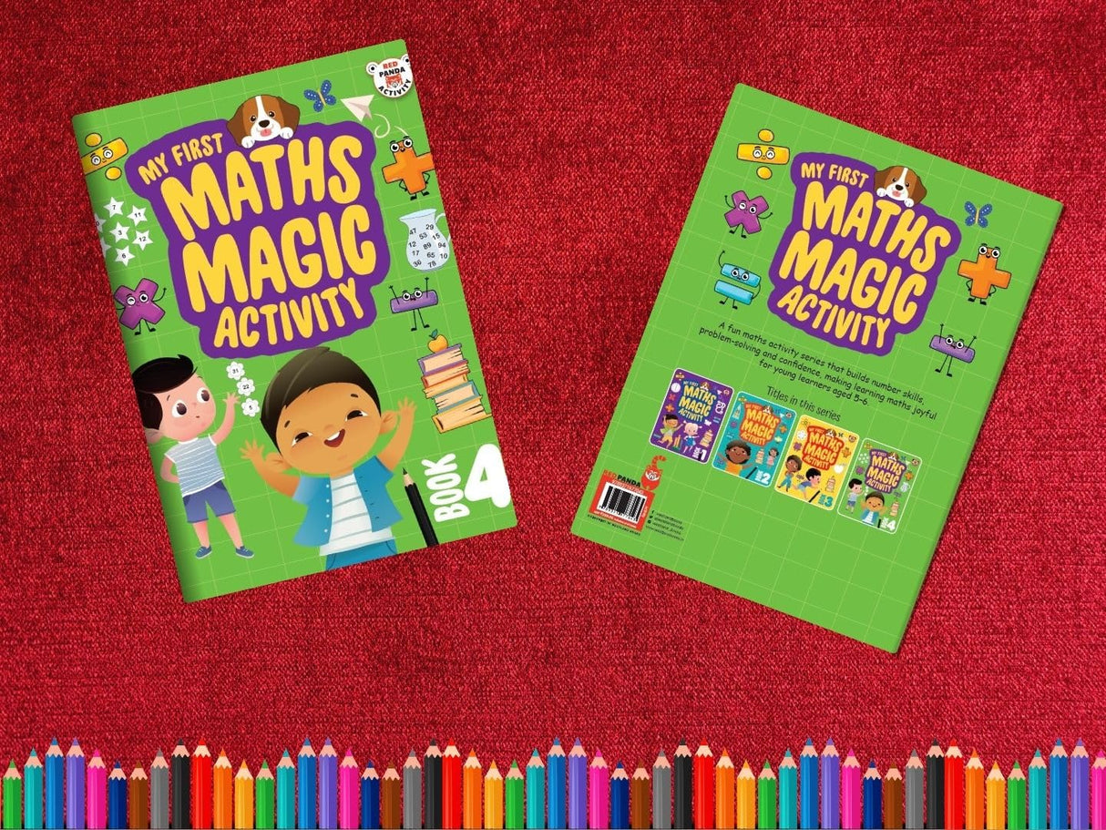 My First Maths Magic Activity Book 4 - Retail Maharaj