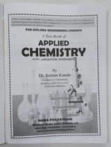 A Textbook of APPLIED CHEMISTRY for Diploma Engineering 1st Semester - Retail Maharaj