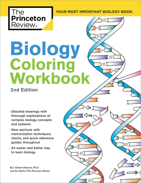 Biology Coloring Workbook, 2nd Edition: An Easier and Better Way to Learn Biology - Retail Maharaj