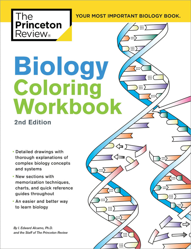 Biology Coloring Workbook, 2nd Edition: An Easier and Better Way to Learn Biology - Retail Maharaj